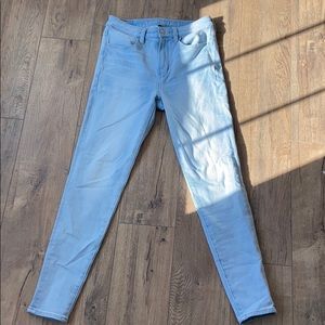 American eagle size 6 super high rise jegging